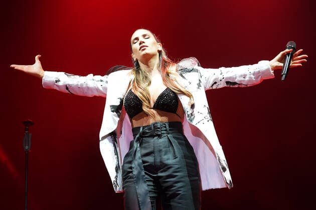 India Martinez in concert during Push Play Festival. July 16, 2021. (202107161064)