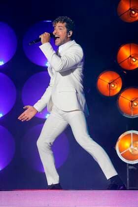 Spanish singer David Bisbal perfoms on stage during Marble Music Fest celebrated at Macael, Almeria, Andalusia, 17 July 2021. EFE Ricardo Garcia. MARBLE MUSIC FEST !ACHTUNG: NUR REDAKTIONELLE NUTZUNG!  Copyright: xRICARDOxGARCIAx FM7010 20210717-9bfd1e7c590b9bf430d4241595ab925d5e348cf5