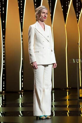 Jessica Hausner bei der Preisverleihung auf dem Festival de Cannes 2021 74. Internationale Filmfestspiele von Cannes im Palais des Festivals. Cannes, 17.07.2021