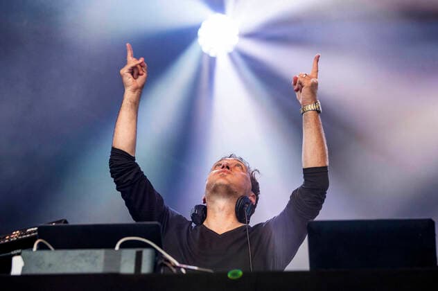 Paul van Dyk live beim Picknick Konzert auf der Zoopark Festwiese. Erfurt, 17.07.2021
