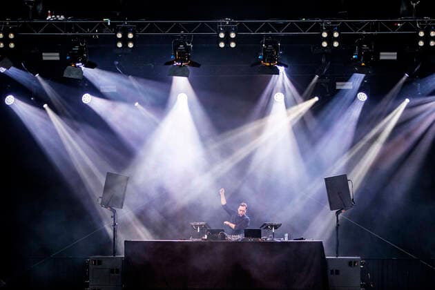 Paul van Dyk live beim Picknick Konzert auf der Zoopark Festwiese. Erfurt, 17.07.2021