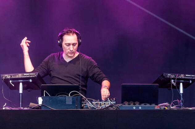 Paul van Dyk live beim Picknick Konzert auf der Zoopark Festwiese. Erfurt, 17.07.2021