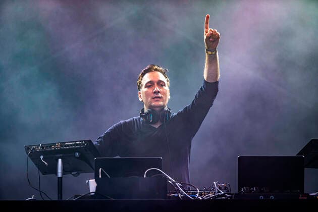 Paul van Dyk live beim Picknick Konzert auf der Zoopark Festwiese. Erfurt, 17.07.2021