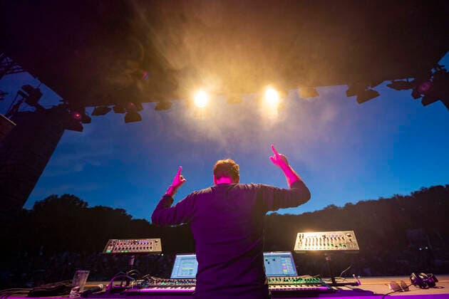 Paul van Dyk live beim Picknick Konzert auf der Zoopark Festwiese. Erfurt, 17.07.2021