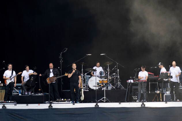 Bosse live beim Strandkorb Open Air im Sparkassenpark. Mönchengladbach, 17.07.2021