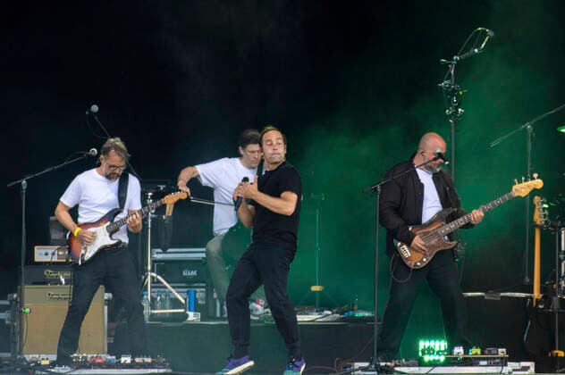 Bosse live beim Strandkorb Open Air im Sparkassenpark. Mönchengladbach, 17.07.2021