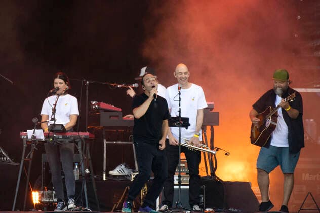 Bosse live beim Strandkorb Open Air im Sparkassenpark. Mönchengladbach, 17.07.2021