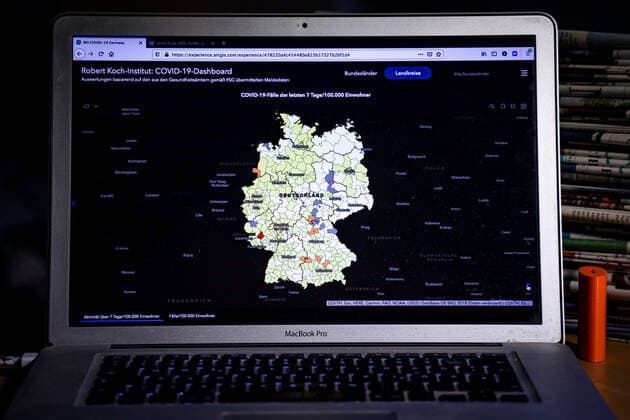 Coronavirus in Deutschland - Covid-19-Dashboard des Robert Koch-Institut 19.07.2021: Robert Koch-Institut: 7-Tage-Inzidenz 10,3. 7-Tage-Fallzahl 8.588. COVID-19-Fälle 3.745.227. Zugang um 546 gegenüber dem Vortag. COVID-19-Todesfälle 91.363. Zugang um 1 gegenüber dem Vortag.