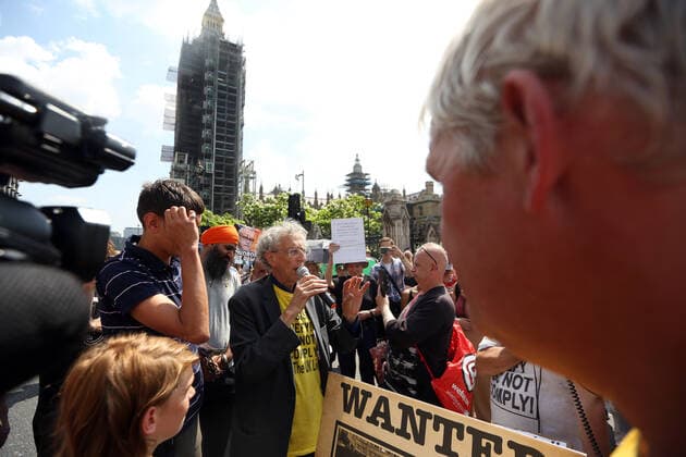 July 19, 2021, London, England, United Kingdom: Anti-lockdown and anti-vaccine protesters stage a demonstration in central London. Almost all coronavirus restrictions including social distancing and mask wearing are lifted in England from today onwards. The final stage of lockdown lifting acmes as countryÃ¢â‚¬â ¢s Health Secretary Sajid Javid tested positive for coronavirus and Prime Minister Boris Johnson and Chancellor RIshi Sunak pinged by NHS app and. Started self-isolation. London United Kingdom - ZUMAs262 20210719_zip_s262_069 Copyright: xTayfunxSalcix