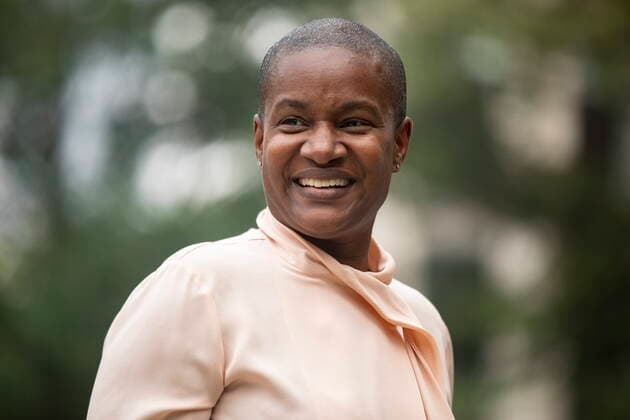 July 19, 2021, Toronto, on, Canada: Green Party Leader Annamie Paul attends a press briefing in Toronto on Monday, July 19, 2021. Toronto Canada  - ZUMAc35_ 20210719_zaf_c35_051 Copyright: xChrisxYoungx