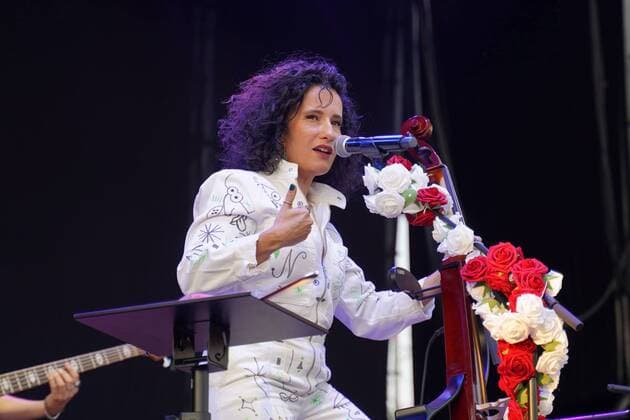 Nesrine concert at Las Noches del Botanico in Madrid, Tuesday, July 20, 2021 Cordon Press