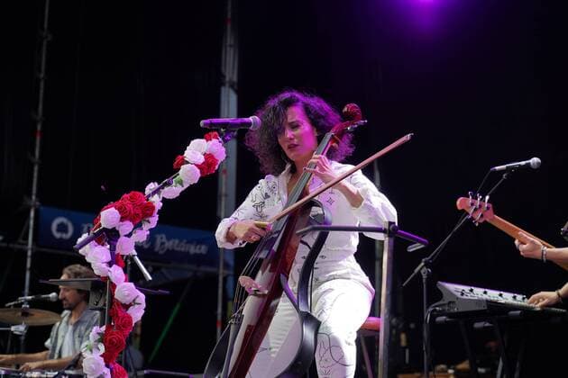 Nesrine concert at Las Noches del Botanico in Madrid, Tuesday, July 20, 2021 Cordon Press