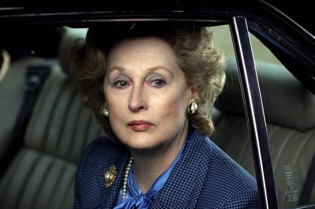 Meryl Streep Characters: Margaret Thatcher Film: The Iron Lady (2011) Director: Phyllida Lloyd 01 August 2011  Copyright: MaryxEvansxAFxArchivexFilm4 13050069 EDITORIAL USE ONLY