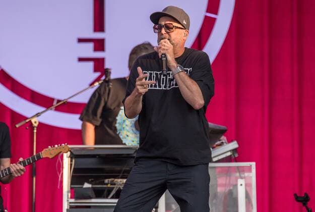 Die Fantastischen Vier die Brita-Arena in Wiesbaden. 20.07.2021 - Die fantastischen Vier beim Strandkorb Open Air in der Brita Arena Wiesbaden. Wiesbaden BRITA-Arena Hessen