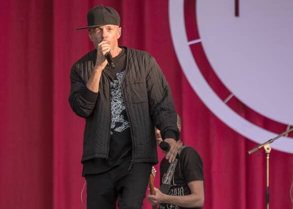 Die Fantastischen Vier die Brita-Arena in Wiesbaden. 20.07.2021 - Die fantastischen Vier beim Strandkorb Open Air in der Brita Arena Wiesbaden. Wiesbaden BRITA-Arena Hessen
