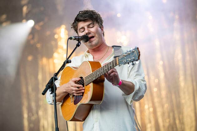 Faber live beim Picknick Konzert auf der Zoopark Festwiese. Erfurt, 22.07.2021