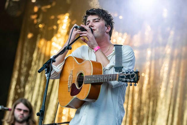 Faber live beim Picknick Konzert auf der Zoopark Festwiese. Erfurt, 22.07.2021