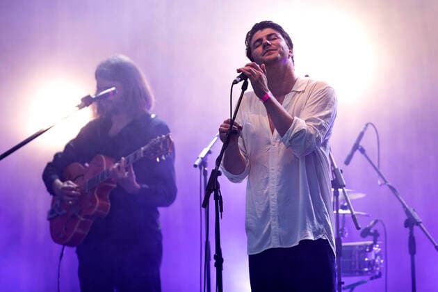 Max Kämmerling und Faber live beim Picknick Konzert auf der Zoopark Festwiese. Erfurt, 22.07.2021
