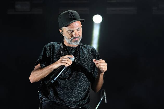 Samuel Subsonica durante il Concerto a Villa Ada Roma Incontra i Mondo 2021 Roma, 22 Luglio 2021 LiveMedia