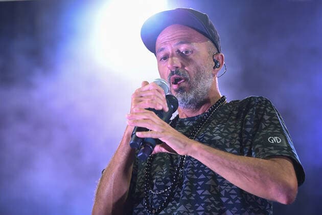 Samuel Subsonica durante il Concerto a Villa Ada Roma Incontra i Mondo 2021 Roma, 22 Luglio 2021 LiveMedia