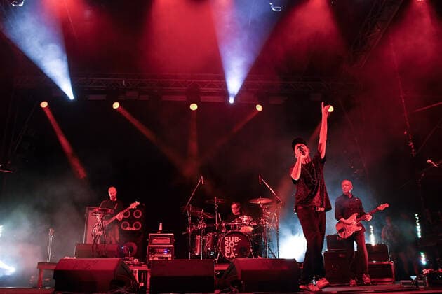 Subsonica durante il Concerto a Villa Ada Roma Incontra i Mondo 2021 Roma, 22 Luglio 2021 LiveMedia