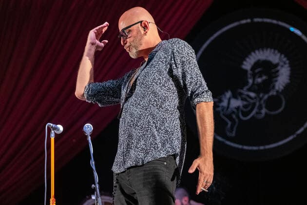 Paolo Pau Bruni - Negrita durante Negrita - La teatrale summer tour 2021, Concerto in Villafranca di Verona, Italia, 23 luglio 2021