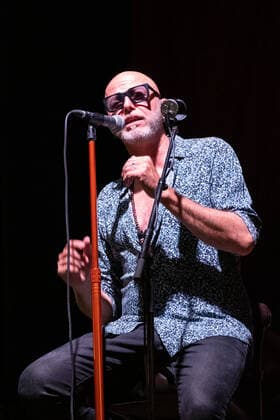 Paolo Pau Bruni - Negrita durante Negrita - La teatrale summer tour 2021, Concerto in Villafranca di Verona, Italia, 23 luglio 2021