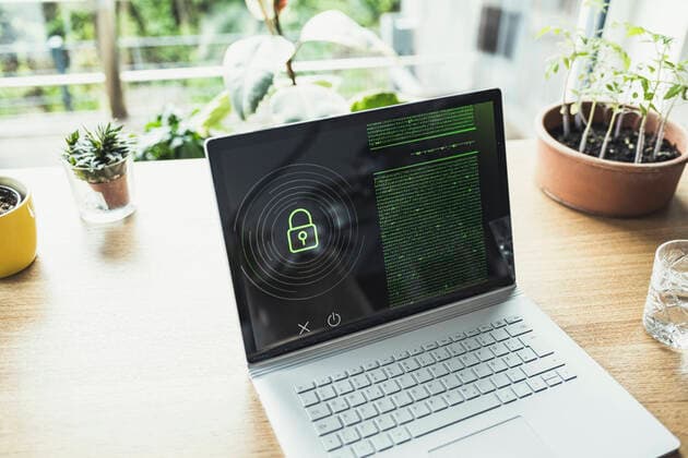 Laptop with data security system at home property released UUF23675