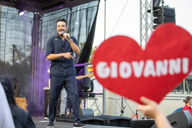 Entertainment Bilder des Tages 23.07.2021, Aspach WIRmachenDruck Arena, Event, Giovanni Zarella, Konzert 23.07.2021, Aspach WIRmachenDruck Arena, Event, Giovanni Zarella, Konzert Copyright: xWingender Eibner-Pressefotox EP_gwr