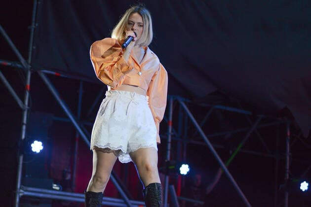 Italy: Francesca Michielin live concert Francesca Michielin live at Music Park. Bologna Italy Sequoie Music Park Copyright: EnricoxBallestrazzi