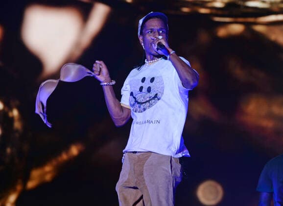 ASAP Rocky Konzert in Miami MIAMI GARDENS, FL - JULY 23: A$AP Rocky performs during Rolling Loud at Hard Rock Stadium on July 23, 2021 in Miami Gardens, Florida. Copyright: xmpi04x xMediaPunchx