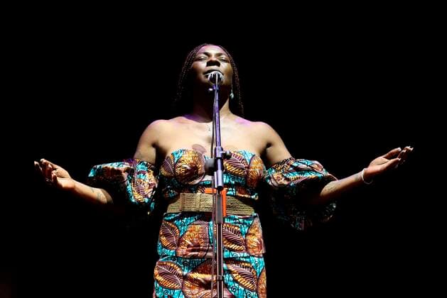 Jazz Palacio Real Festival in Madrid - Concha Buika Konzert Singer Concha Buika performs in the Plaza de la Armeria during a concert included in the program of Jazz Palacio Real 2021, in Madrid, Spain, 24 July 2021. Jazz Palacio Real 2021, in Madrid !ACHTUNG: NUR REDAKTIONELLE NUTZUNG!  Copyright: xKikoxHuescax GRAF4790 20210724-0e40d830ada90ab8db7c4aa808a210c96c352258