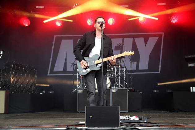 music McFly Concert Danny Jones during the McFly Music Concert at York Racecourse, York, United Kingdom on 24 July 2021. York York Racecourse Yorkshire United Kingdom Editorial use only , Copyright: xMickxAtkinsx PSI-13164-0008