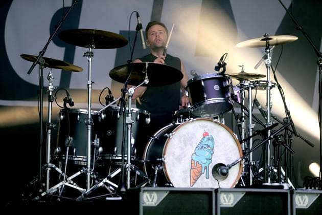 music McFly Concert Harry Judd on drums during the McFly Music Concert at York Racecourse, York, United Kingdom on 24 July 2021. York York Racecourse Yorkshire United Kingdom Editorial use only , Copyright: xMickxAtkinsx PSI-13164-0044