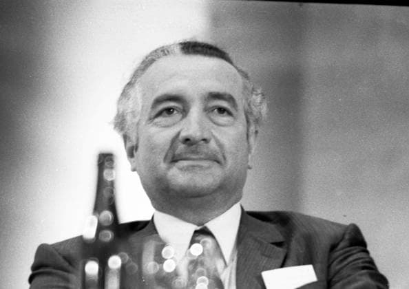 Bundesparteitag der Freien Demokratischen Partei ( FDP) 1970 DEU, Deutschland, Bonn: Der Bundesparteitag der Freien Demokratischen Partei ( FDP) am 22.6.1970 in der Bonner Beethovenhalle.Erich Mende DEU, Germany, Bonn: The federal party conference of the Free Democratic Party ( FDP) on 22.6.1970 in the Beethovenhalle in Bonn. NRW *** Federal party conference of the Free Democratic Party FDP 1970 DEU, Germany, Bonn The federal party conference of the Free Democratic Party FDP on 22 6 1970 in the Beethovenhalle in Bonn Erich Mende DEU, Germany, Bonn The federal party conference of the Free Democratic Party FDP on 22 6 1970 in the Beethovenhalle in Bonn NRW