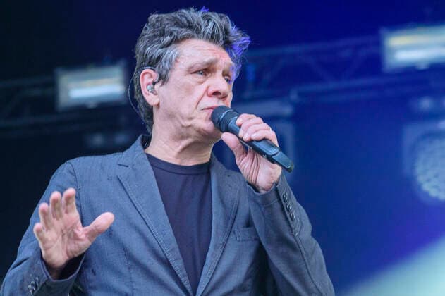 Marc Lavoine at the festival Arena 5 in Brussels Marc Lavoine au festival Arena 5 a Bruxelles Reporters QUINET JEANxMARCxQUINET