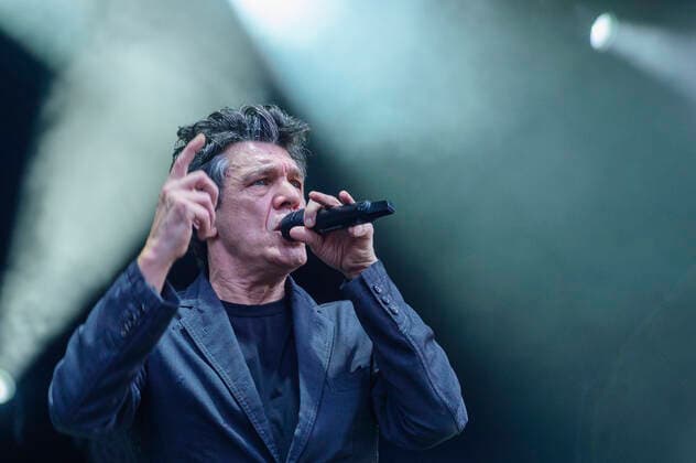 Marc Lavoine at the festival Arena 5 in Brussels Marc Lavoine au festival Arena 5 a Bruxelles Reporters QUINET JEANxMARCxQUINET