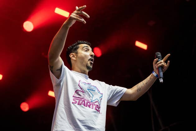 Rapper und Schauspieler Eko Fresh - Knossi, Die Atzen & Friends beim Live Auftritt im BonnLive Kulturgarten Bonn, 27.07.2021 - BonnLive ist eine Kooperation zwischen der fünfdrei Eventagentur und Rheinevents Bonn Am Römerbad NRW Deutschland