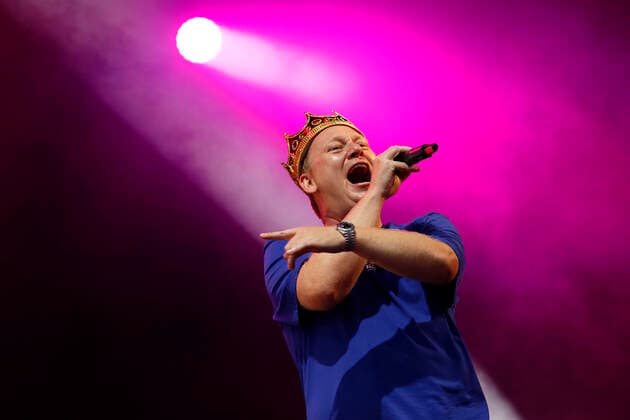 Jens Knossi Knossalla beim Konzert Knossi, Die Atzen & Friends im Rahmen des BonnLive Kulturgarten. Bonn, 27.07.2021