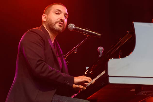 Ibrahim Maalouf at the festival Arena 5 in Brussels Maalouf Ibrahim au festival Arena 5 a Bruxelles Reporters QUINET JEANxMARCxQUINET