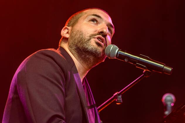 Ibrahim Maalouf at the festival Arena 5 in Brussels Maalouf Ibrahim au festival Arena 5 a Bruxelles Reporters QUINET JEANxMARCxQUINET