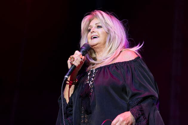 July 30, 2021, Madrid, Spain: Singer Bonnie Tyler (Gaynor Hopkins?) performs live during a music concert at the Hipodromo de la Zarzuela in Madrid..This performance by Gaynor Hopkins, better known as Bonnie Tyler, is part of the Push Play Festival 2021. Madrid Spain - ZUMAs197 20210730_zaa_s197_130 Copyright: xAtilanoxGarciax