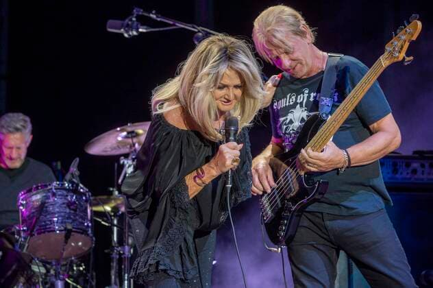 Concert of the British singer Bonnie Tyler in Madrid, at Las Noches del Hipodromo, Madrid July 30, 2021 Cordon Press  ANTONIOxQUILEZ