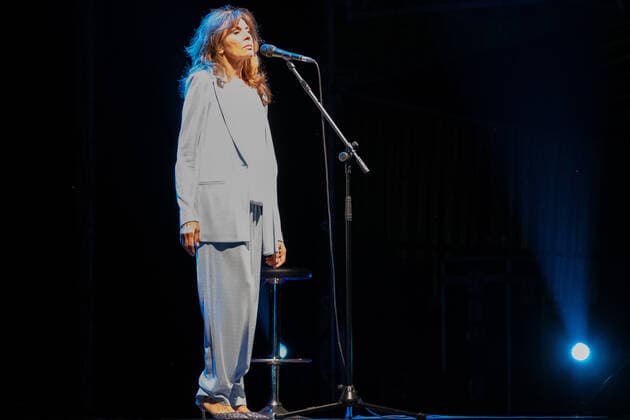 Alice durante titoloEvento, Concerto cantante italiano in Villafranca di Verona, Italy, 31 luglio 2021