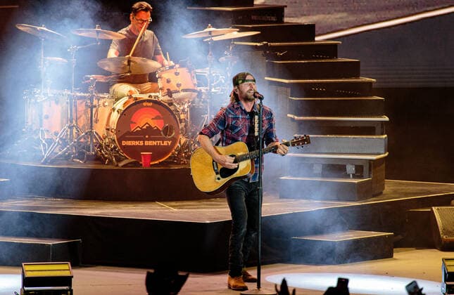 July 31, 2021, George, WA, USA: SInger Dierks Bentley headlines night two of the Watershed Music Festival at The Gorge Amphitheater on July 31, 2021 in George, Washington. ( Xander Deccio ImageSpace) George USA - ZUMAs181 20210731_zea_s181_029 Copyright: xImagespacex