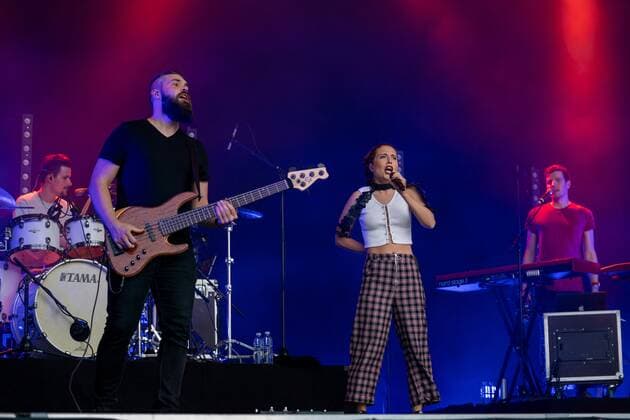 Alice Merton Open Air 31.07.2021 - Alice Merton beim Picknick Konzert in Ladenburg Ladenburg Festwiese Baden-Württemberg