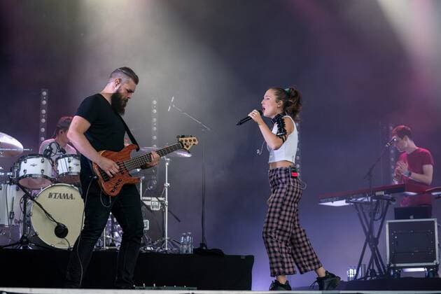Alice Merton Open Air 31.07.2021 - Alice Merton beim Picknick Konzert in Ladenburg Ladenburg Festwiese Baden-Württemberg