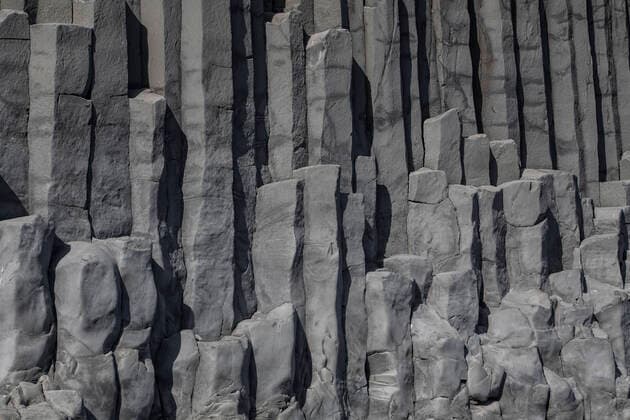 Creative Highlights World basalt columns on Reynisfjara beach in the south of Iceland Vik, Iceland CR_THHE210205A-632854-01