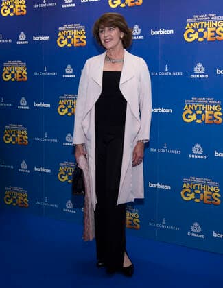August 4, 2021, London, United Kingdom: Rosemarie Ford attends the Anything Goes Red Carpet Press Night at The Barbican Centre in London. London United Kingdom - ZUMAs197 20210804_zaa_s197_148 Copyright: xLoredanaxSangiulianox
