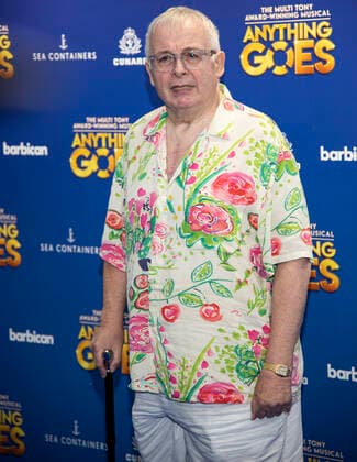 August 4, 2021, London, United Kingdom: Christopher Biggins attends the Anything Goes Red Carpet Press Night at The Barbican Centre in London. London United Kingdom - ZUMAs197 20210804_zaa_s197_159 Copyright: xLoredanaxSangiulianox